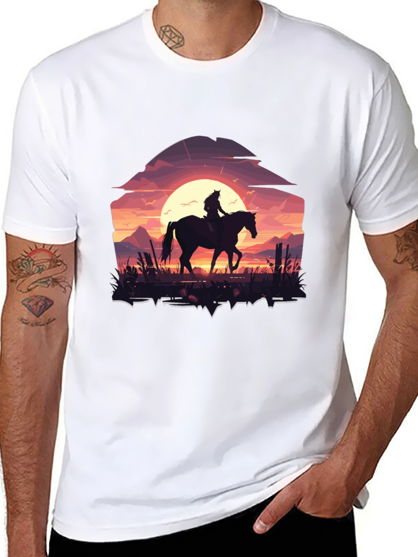 Sunset Rider Graphic Tee
