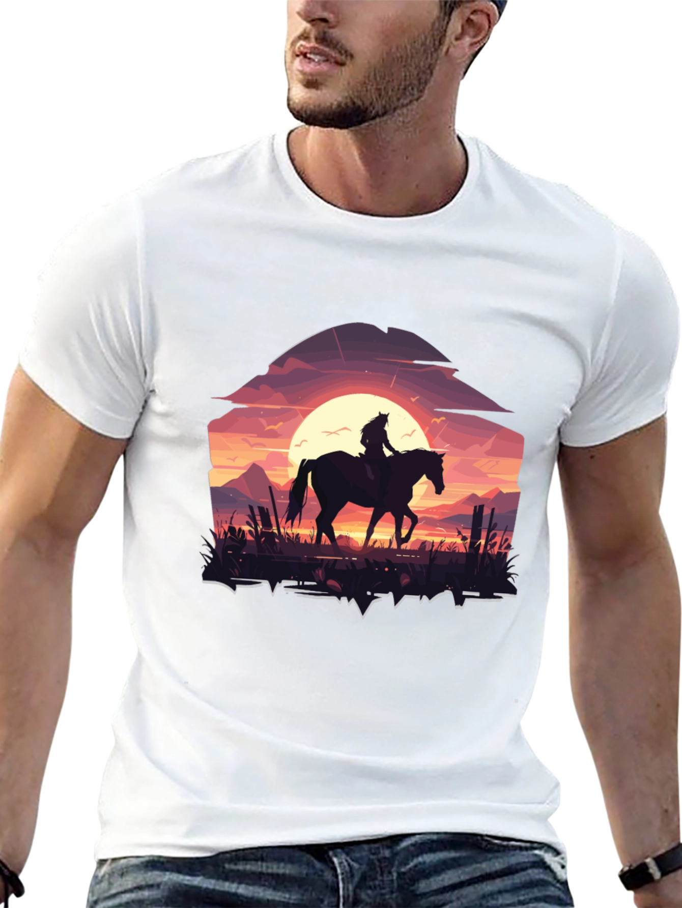 Sunset Rider Graphic Tee