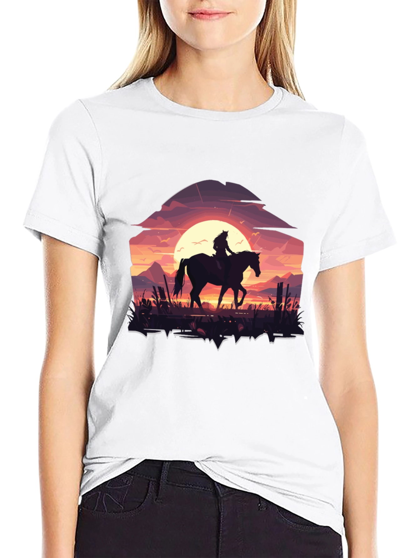 Sunset Rider Graphic Tee