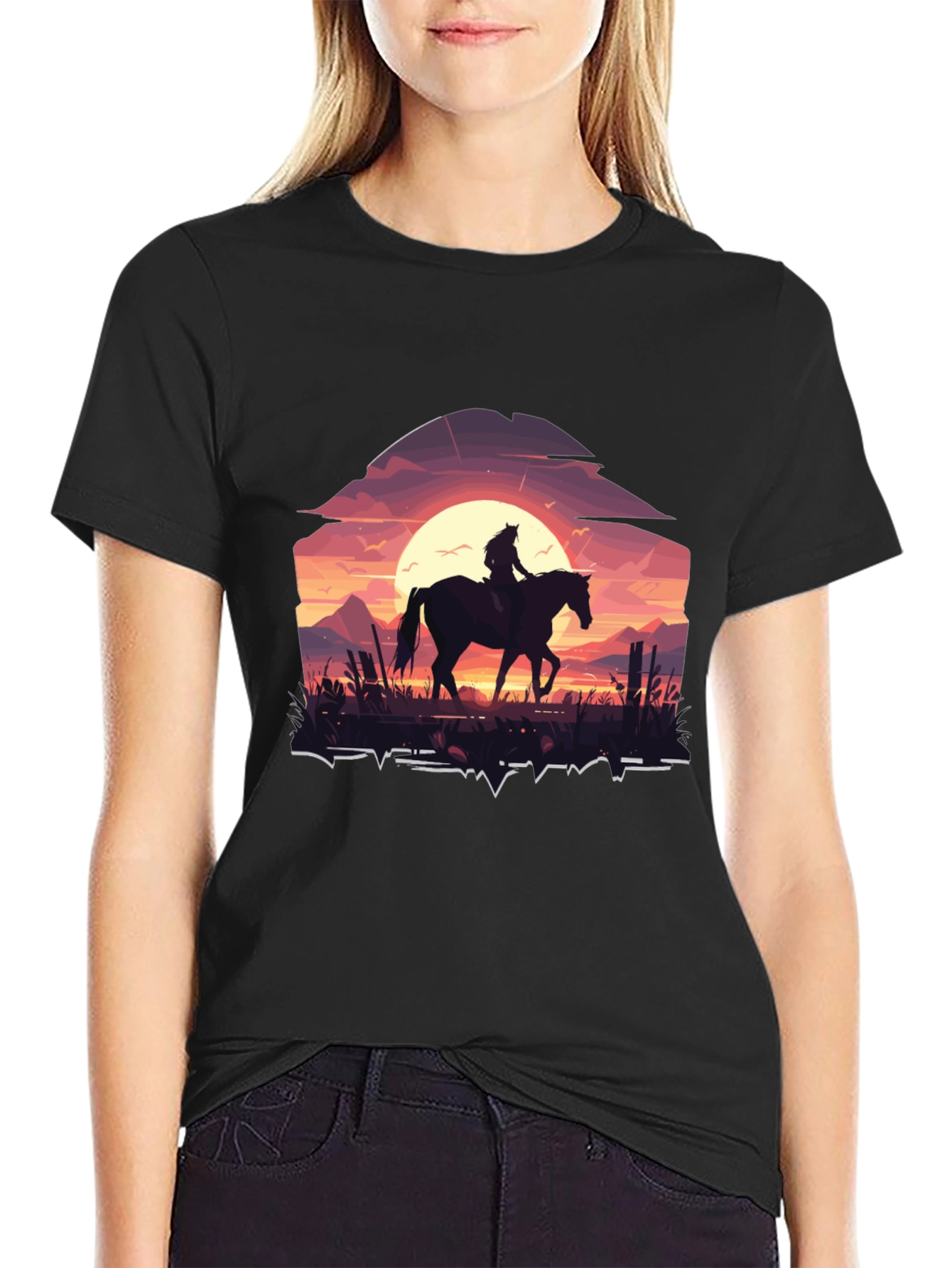 Sunset Rider Graphic Tee