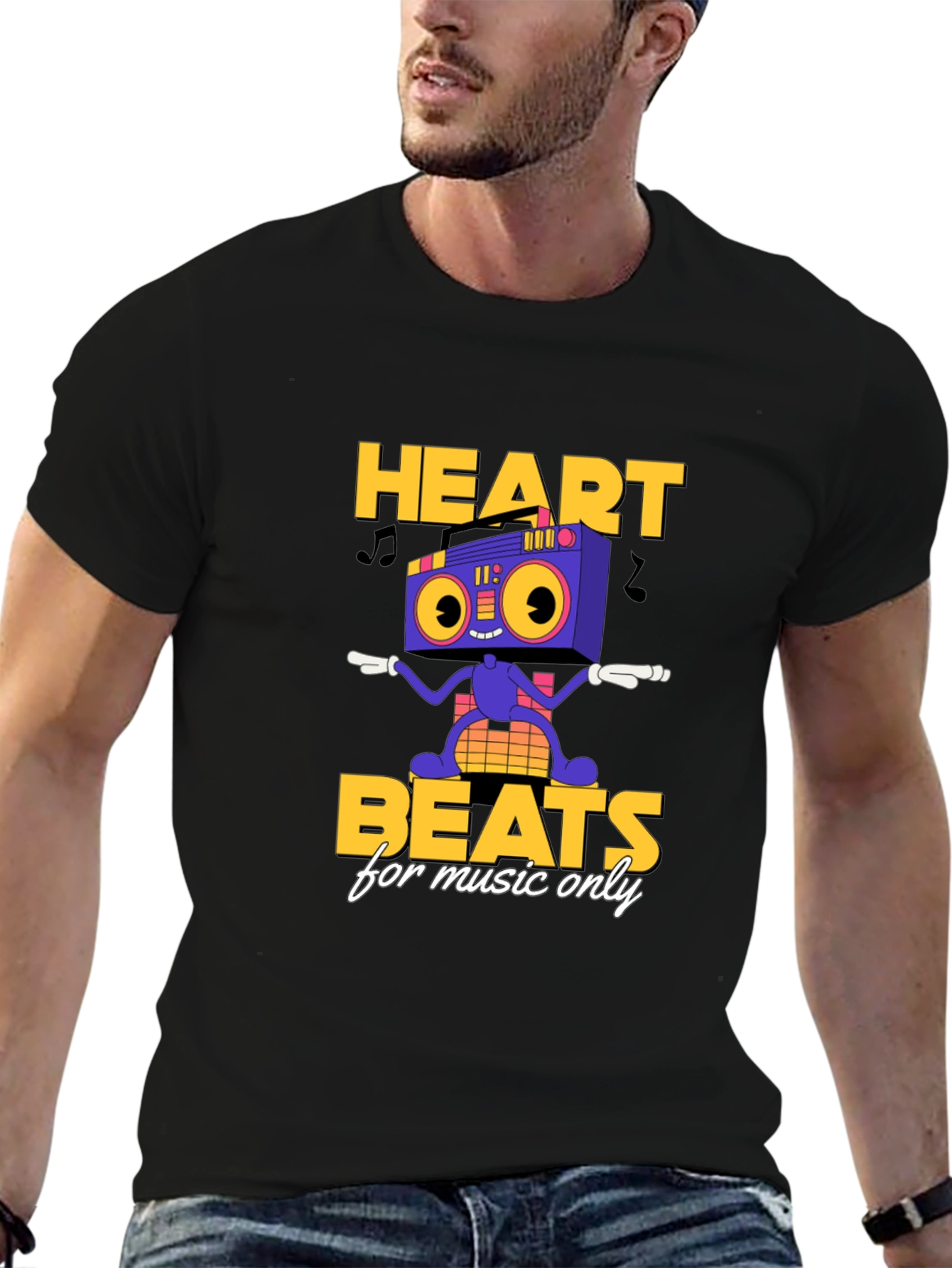 Heart Beats Music T-Shirt