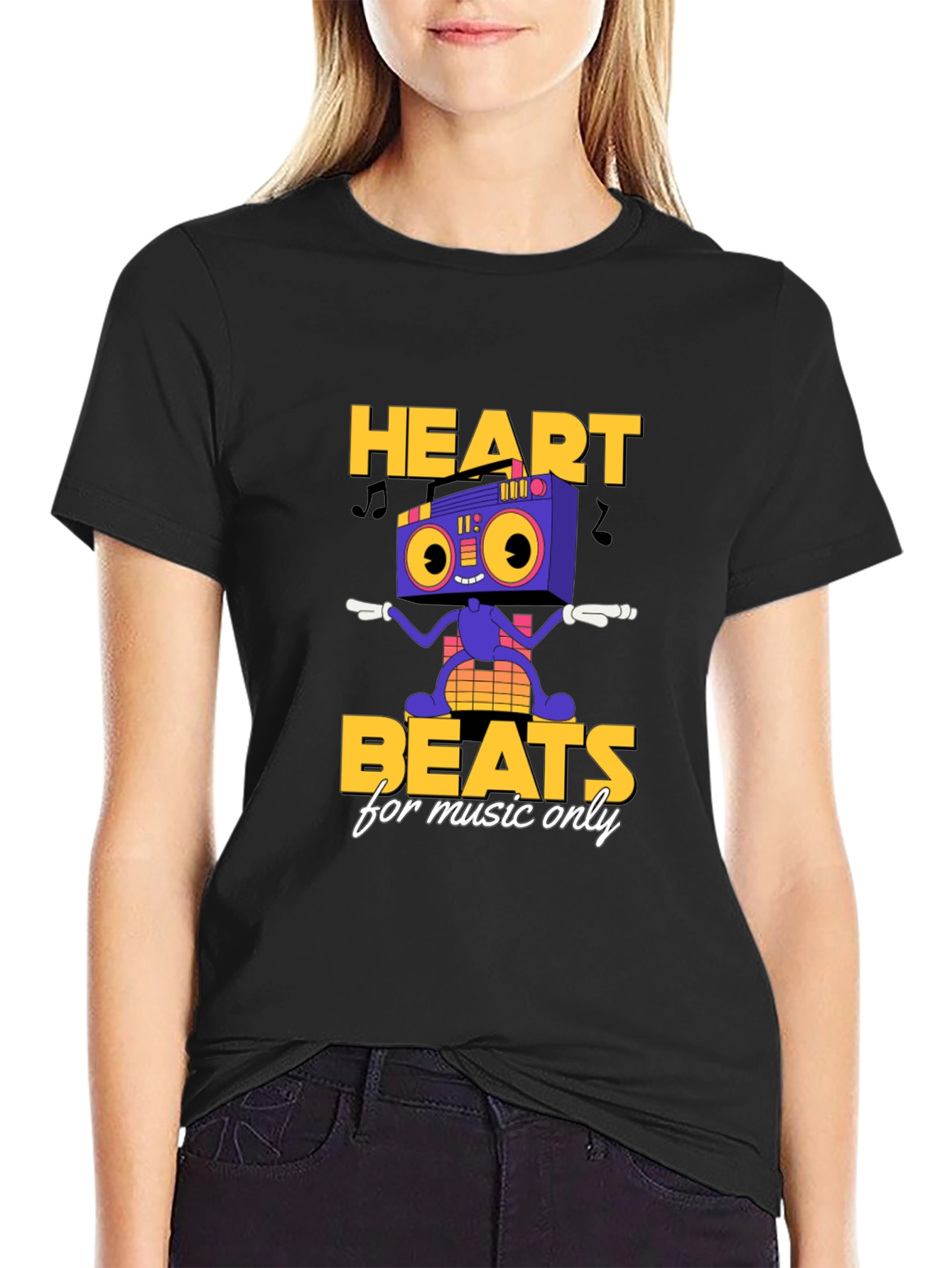 Heart Beats Music T-Shirt