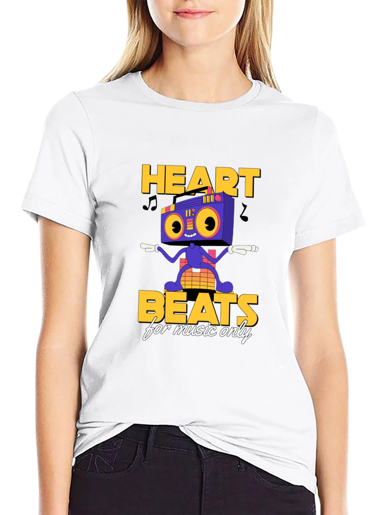 Heart Beats Music T-Shirt