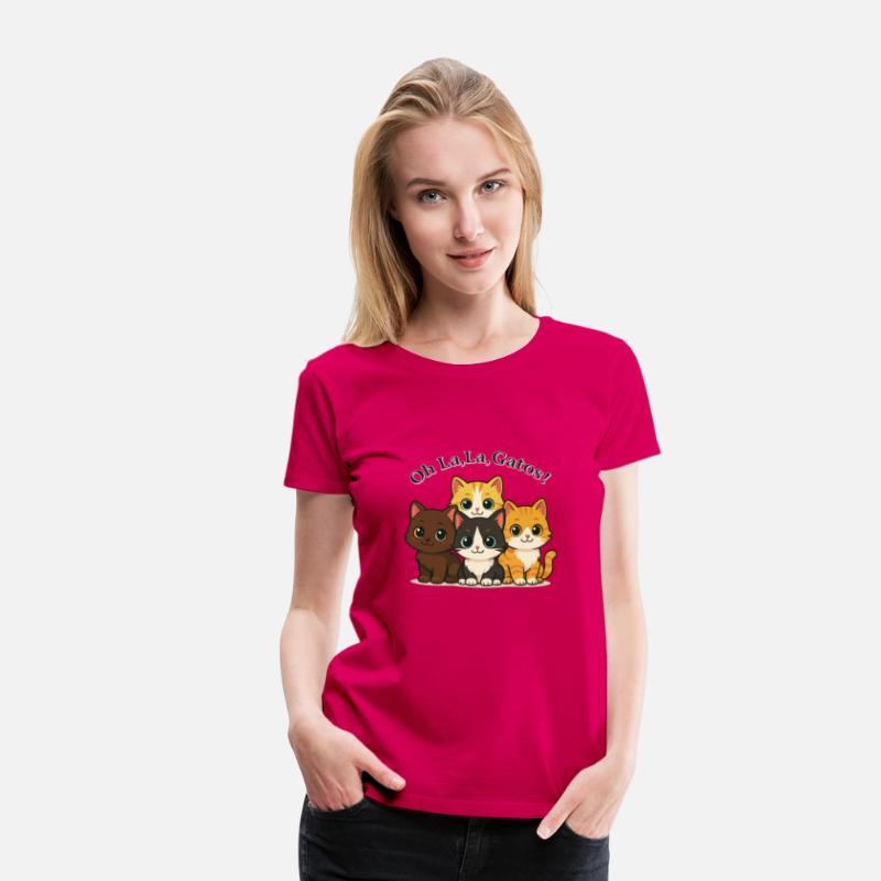 Oh La La, Gatos! Funny Cute Cat Lover Design