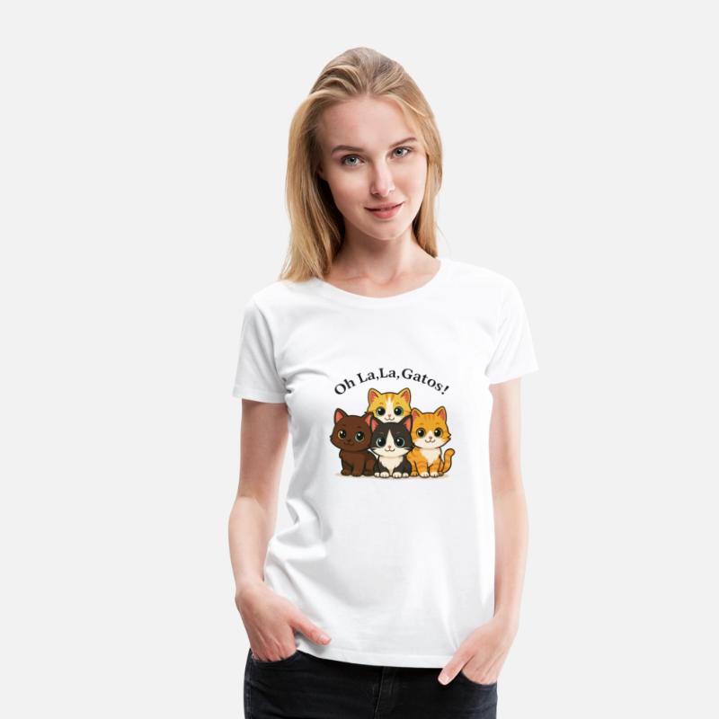 Oh La La, Gatos! Funny Cute Cat Lover Design