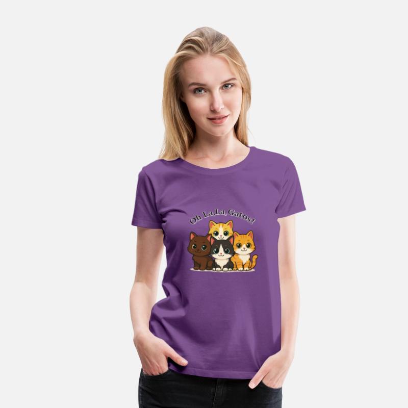 Oh La La, Gatos! Funny Cute Cat Lover Design