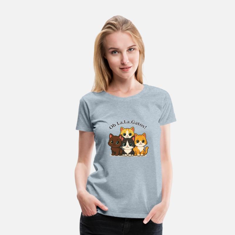 Oh La La, Gatos! Funny Cute Cat Lover Design