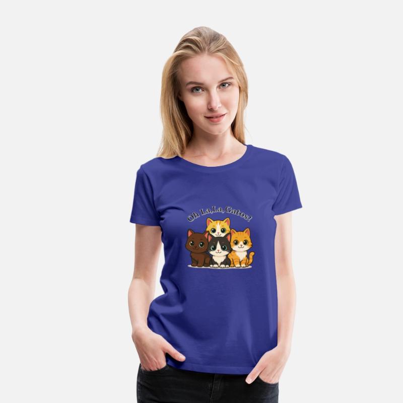 Oh La La, Gatos! Funny Cute Cat Lover Design