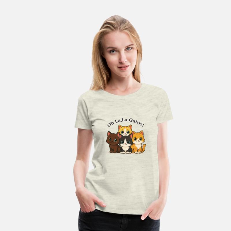 Oh La La, Gatos! Funny Cute Cat Lover Design