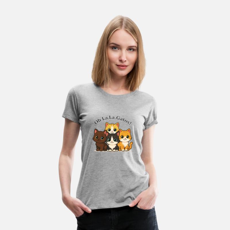 Oh La La, Gatos! Funny Cute Cat Lover Design