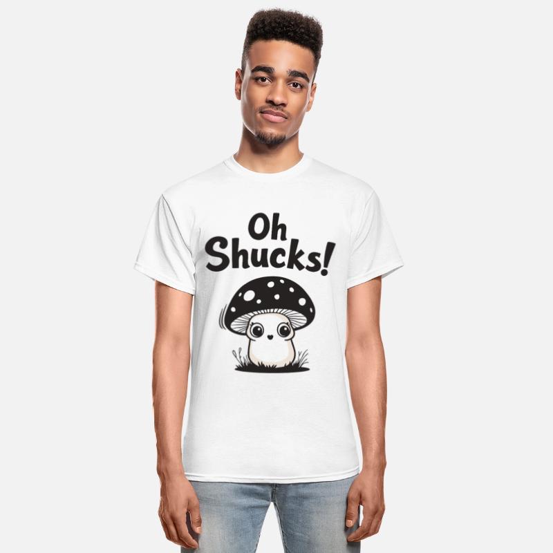 Oh Shucks! Cute Mushroom