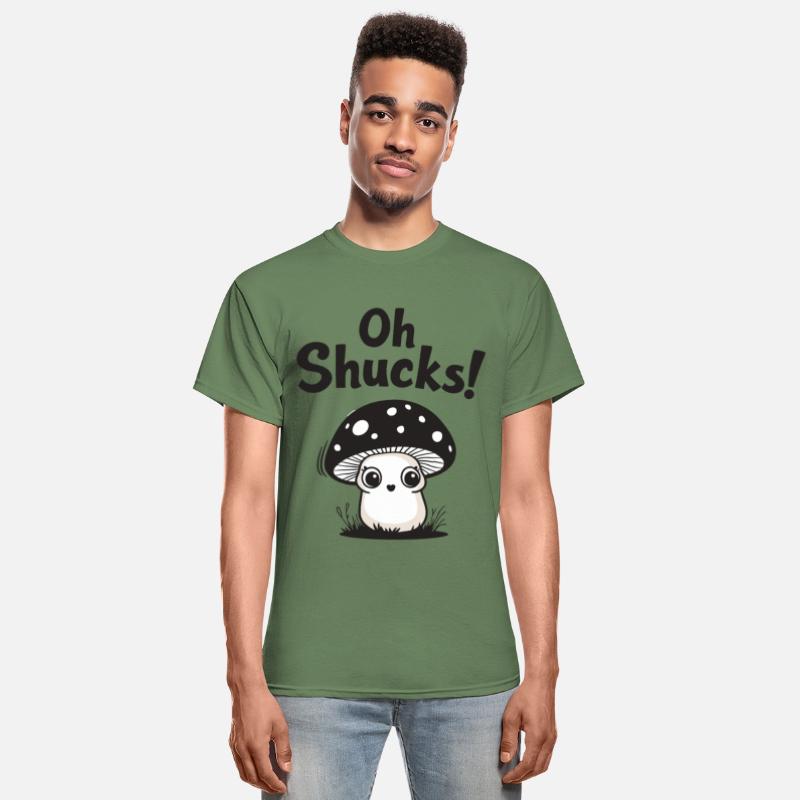 Oh Shucks! Cute Mushroom