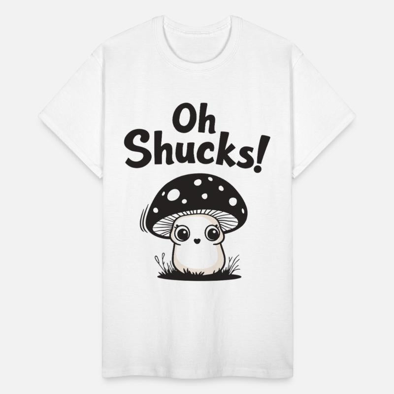Oh Shucks! Cute Mushroom