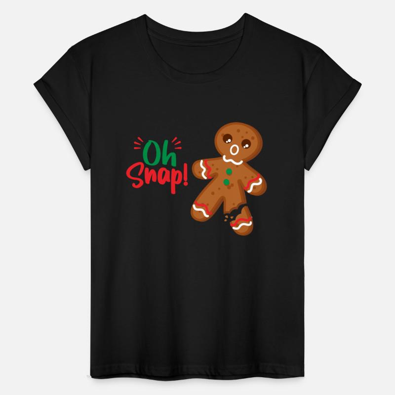 Oh snap! - funny Christmas Gingerbread man