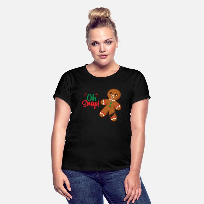 Oh snap! - funny Christmas Gingerbread man