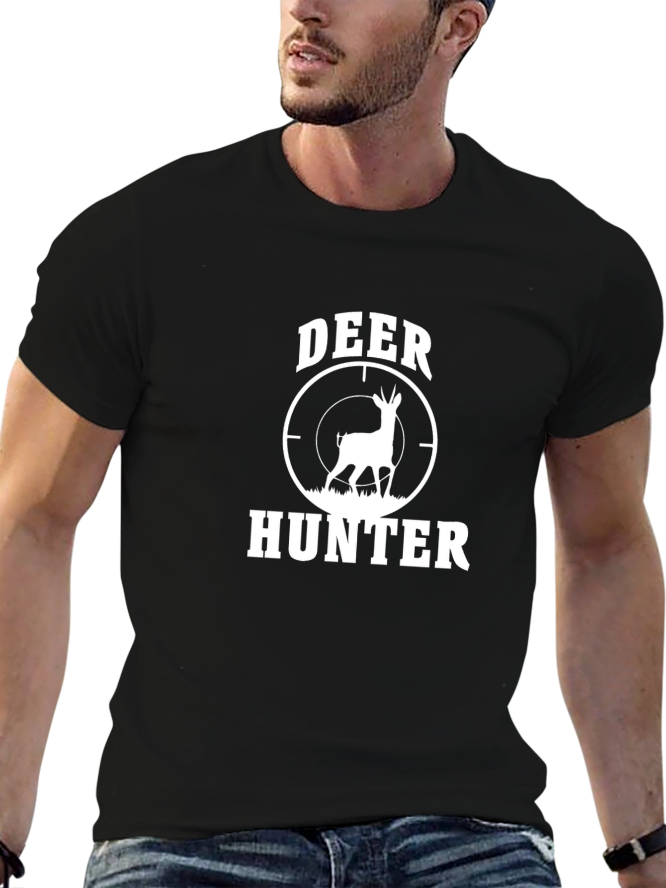 Deer Hunter Graphic Tee - Hunting T-Shirt