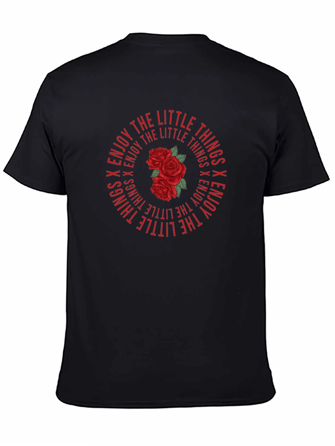 Enjoy the Little Things Rose Graphic Tee