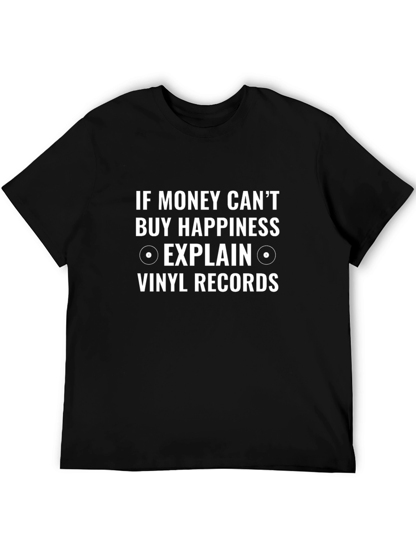 Vinyl Records Happiness Tee