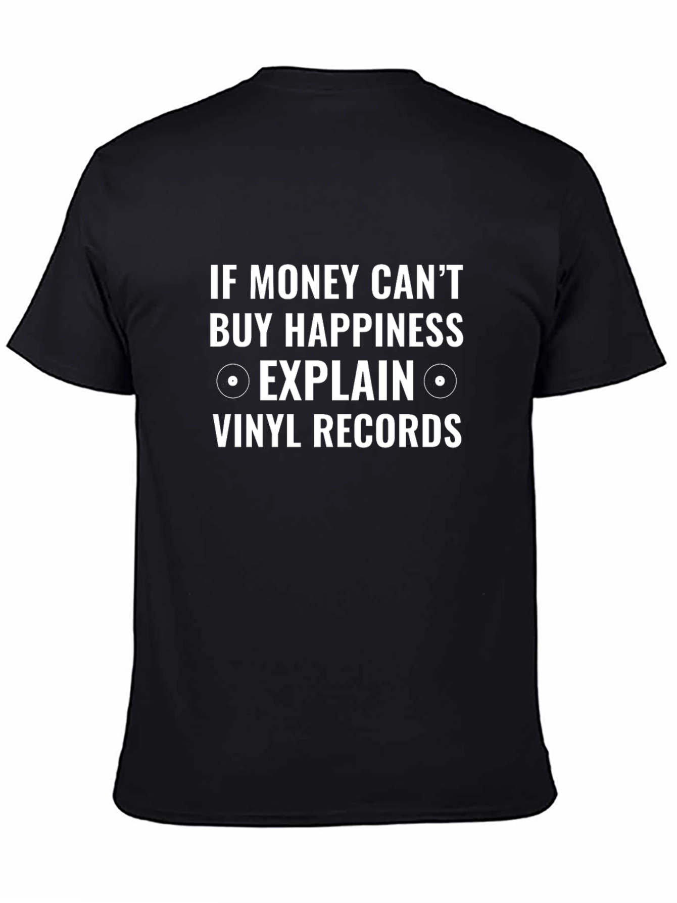 Vinyl Records Happiness Tee