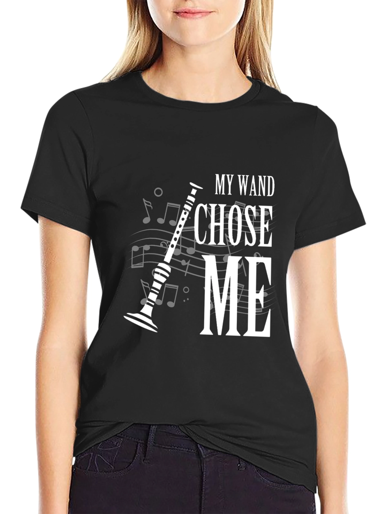 My Wand Chose Me T-Shirt - Music Lover Tee