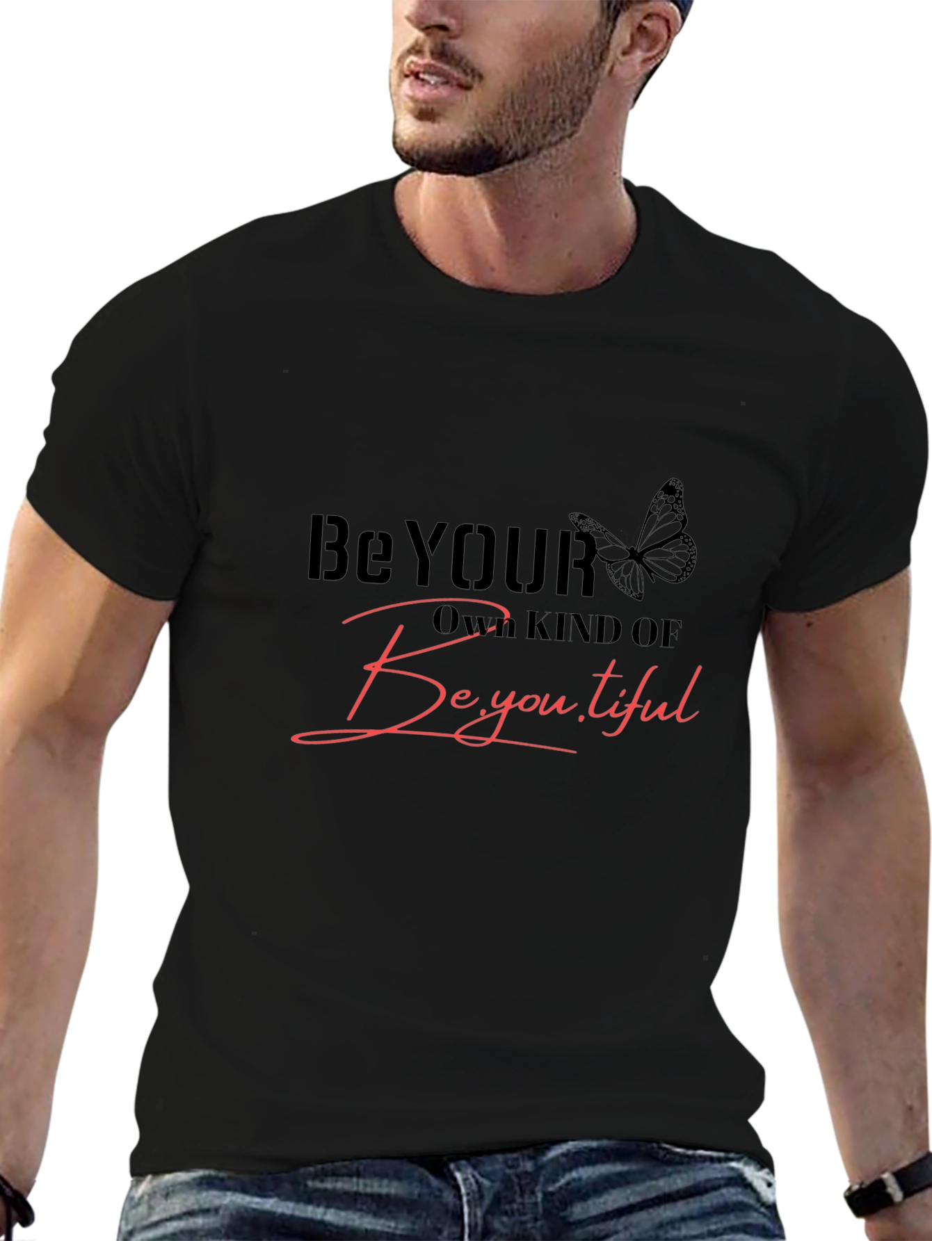 Be-YOU-tiful Graphic Tee - Motivational T-Shirt