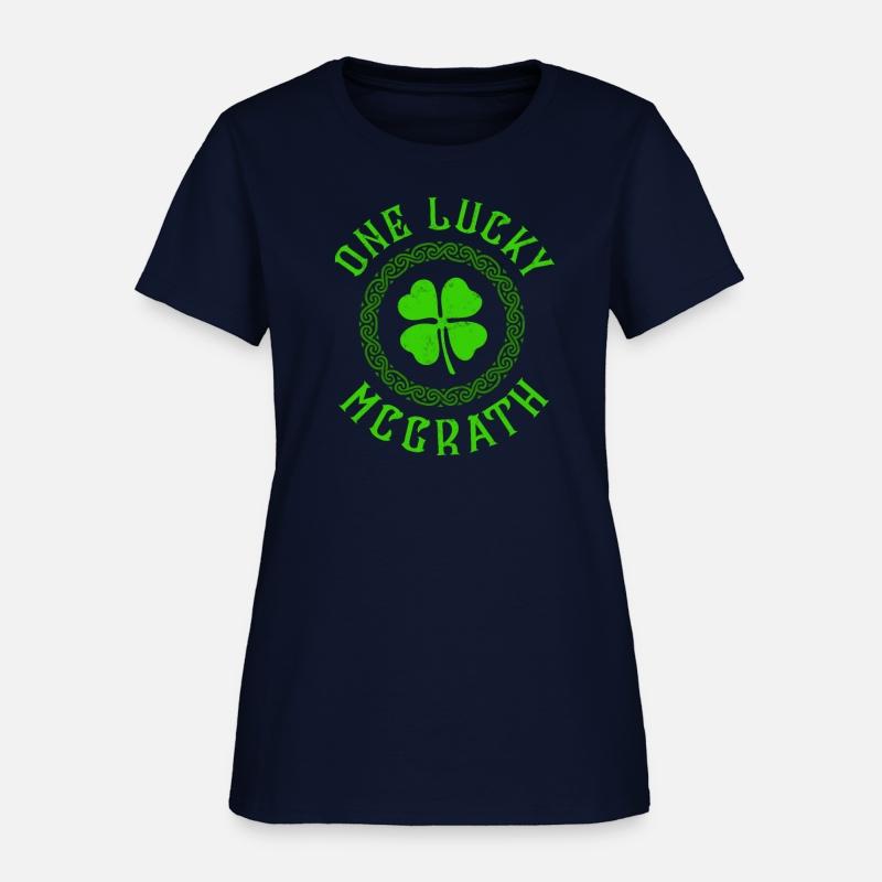 One Lucky McGrath Irish Family Four Leaf Clover