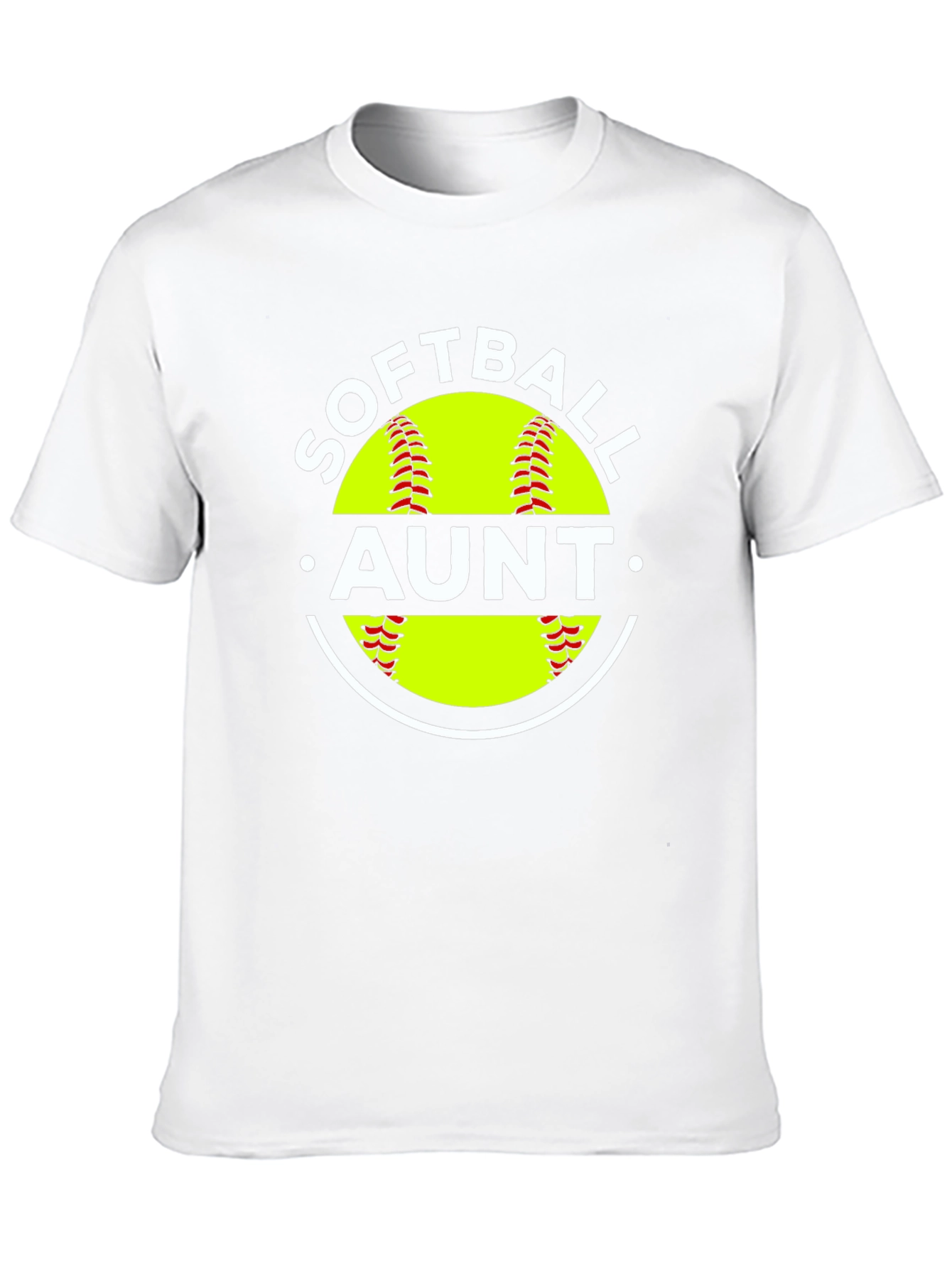 Softball Aunt Graphic Tee