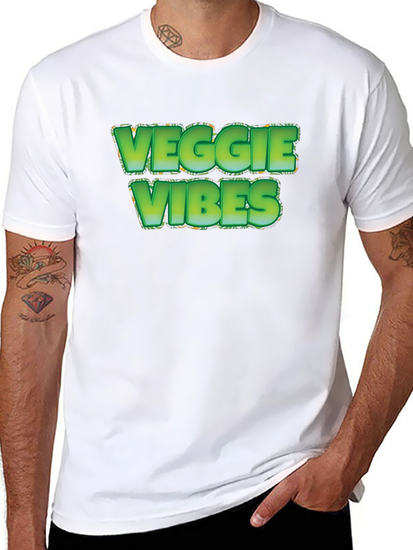 Veggie Vibes Graphic T-Shirt
