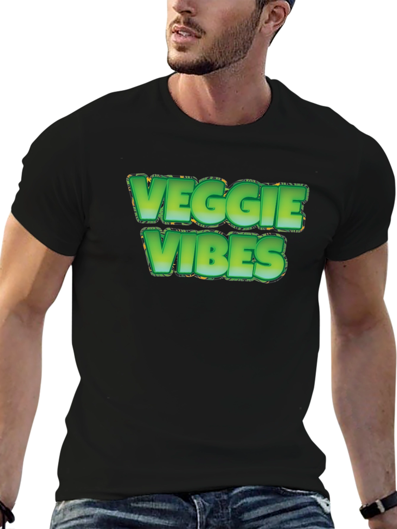 Veggie Vibes Graphic T-Shirt