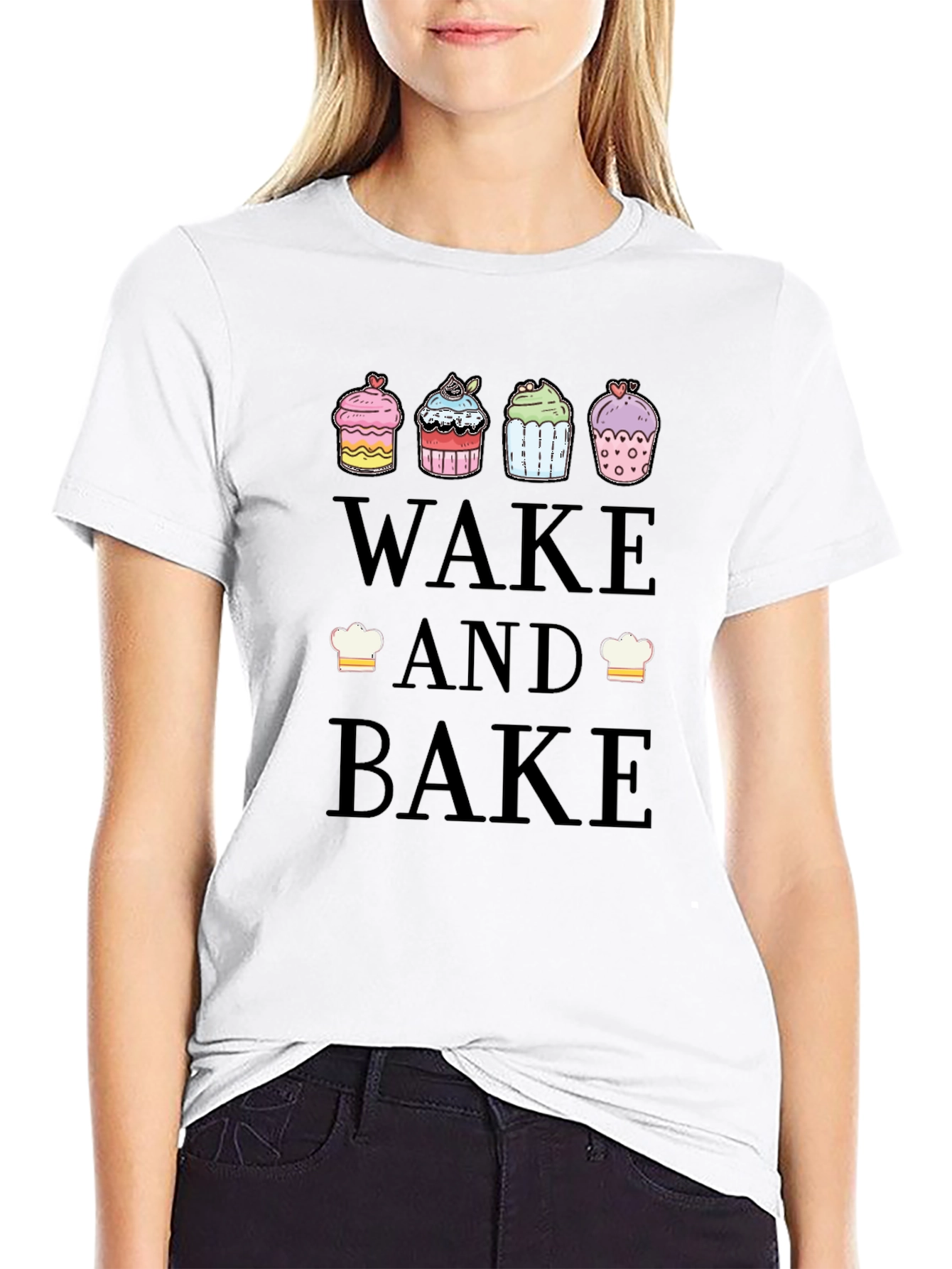 Wake and Bake Cupcake T-Shirt