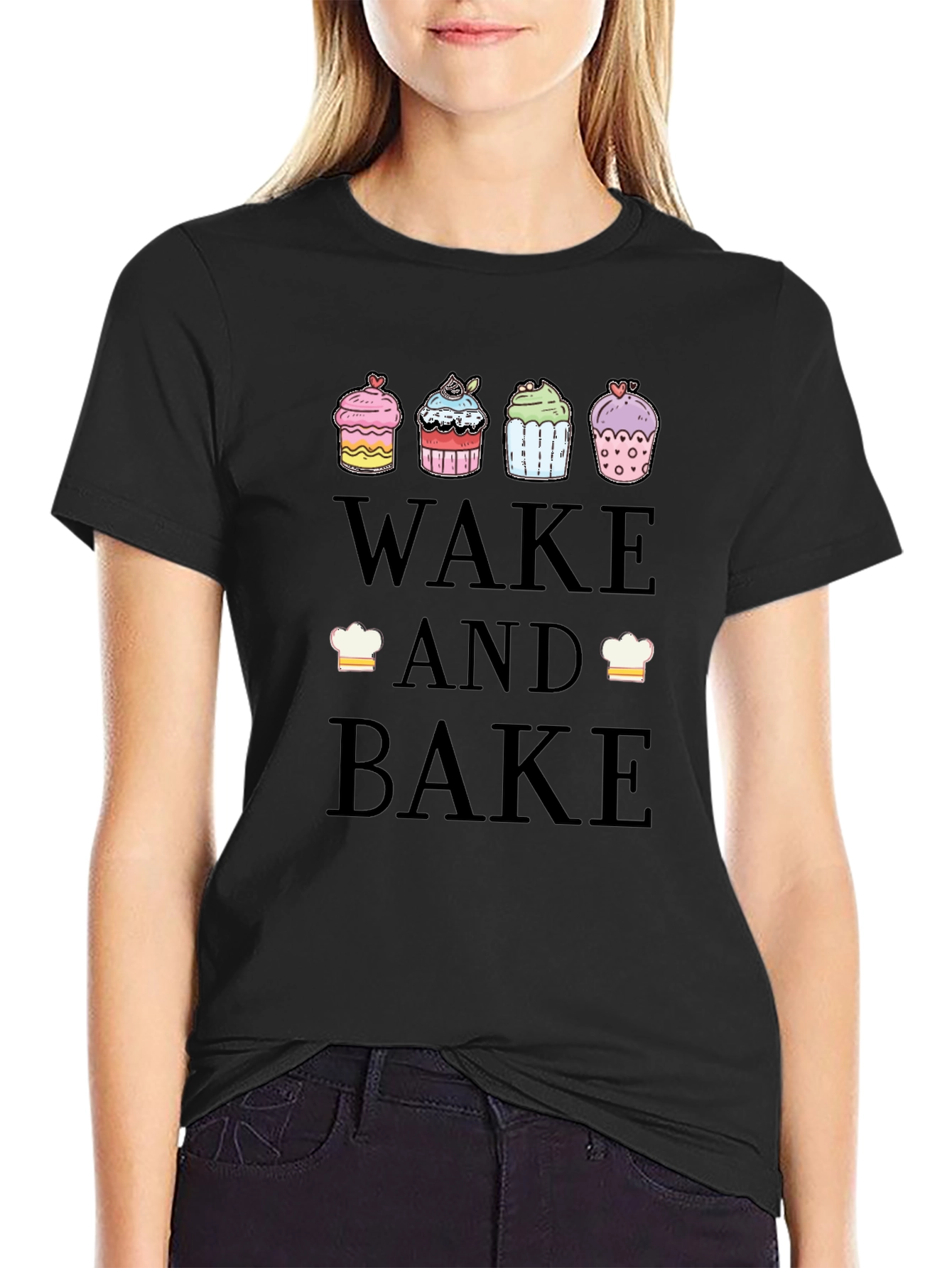 Wake and Bake Cupcake T-Shirt