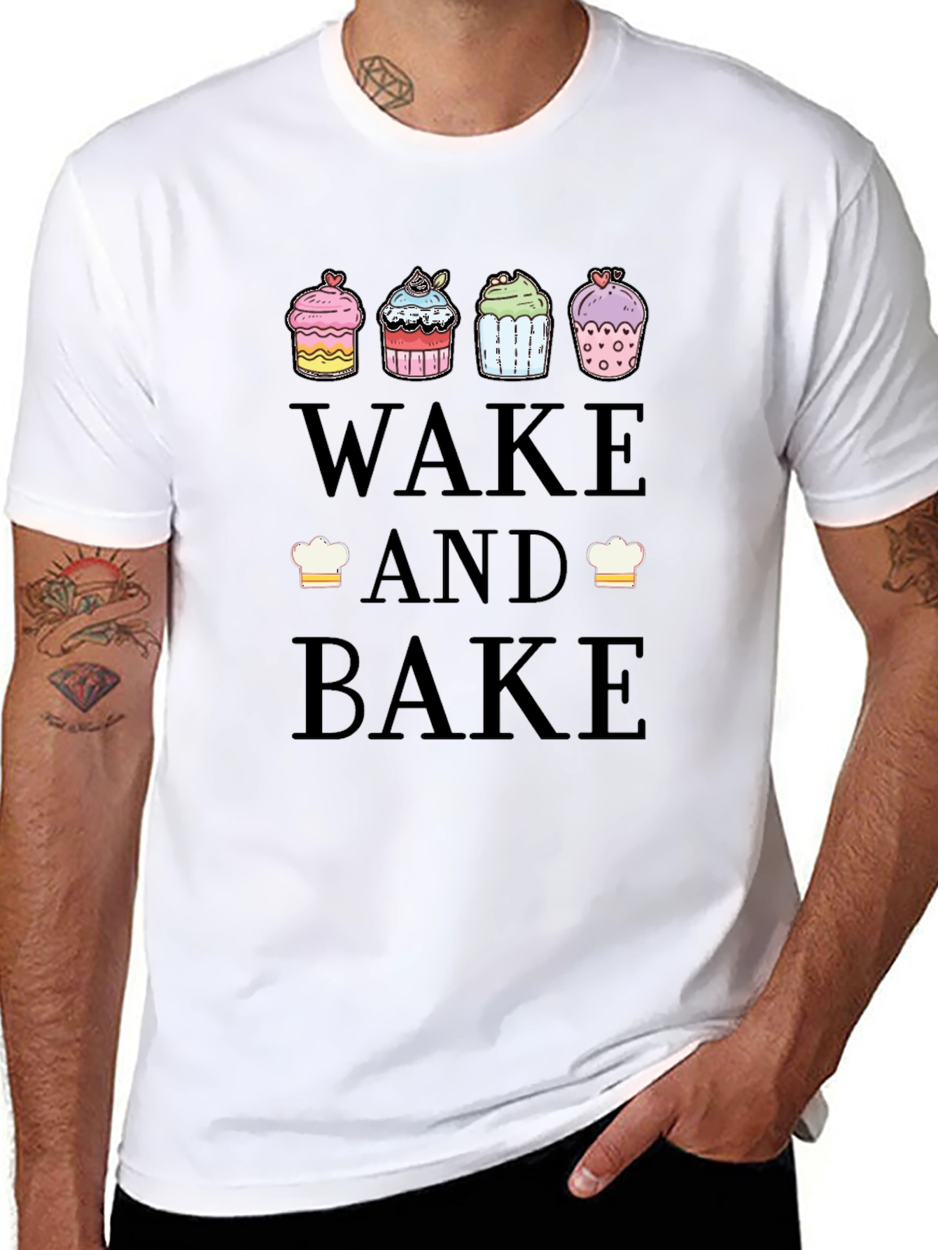 Wake and Bake Cupcake T-Shirt