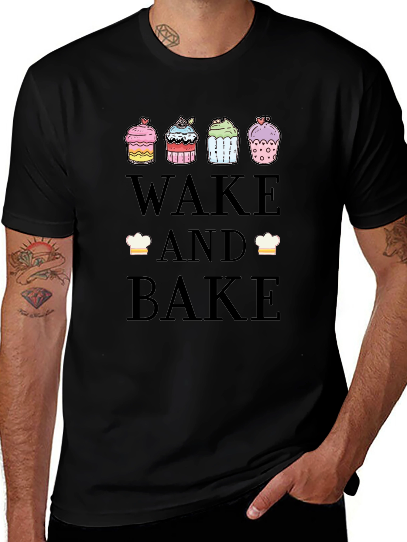 Wake and Bake Cupcake T-Shirt