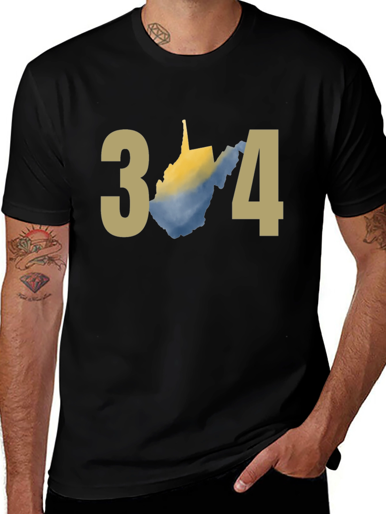 West Virginia Area Code T-Shirt