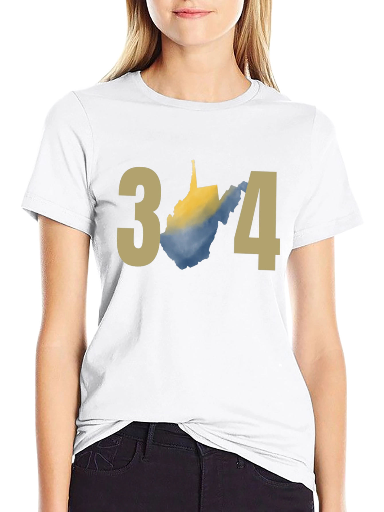 West Virginia Area Code T-Shirt