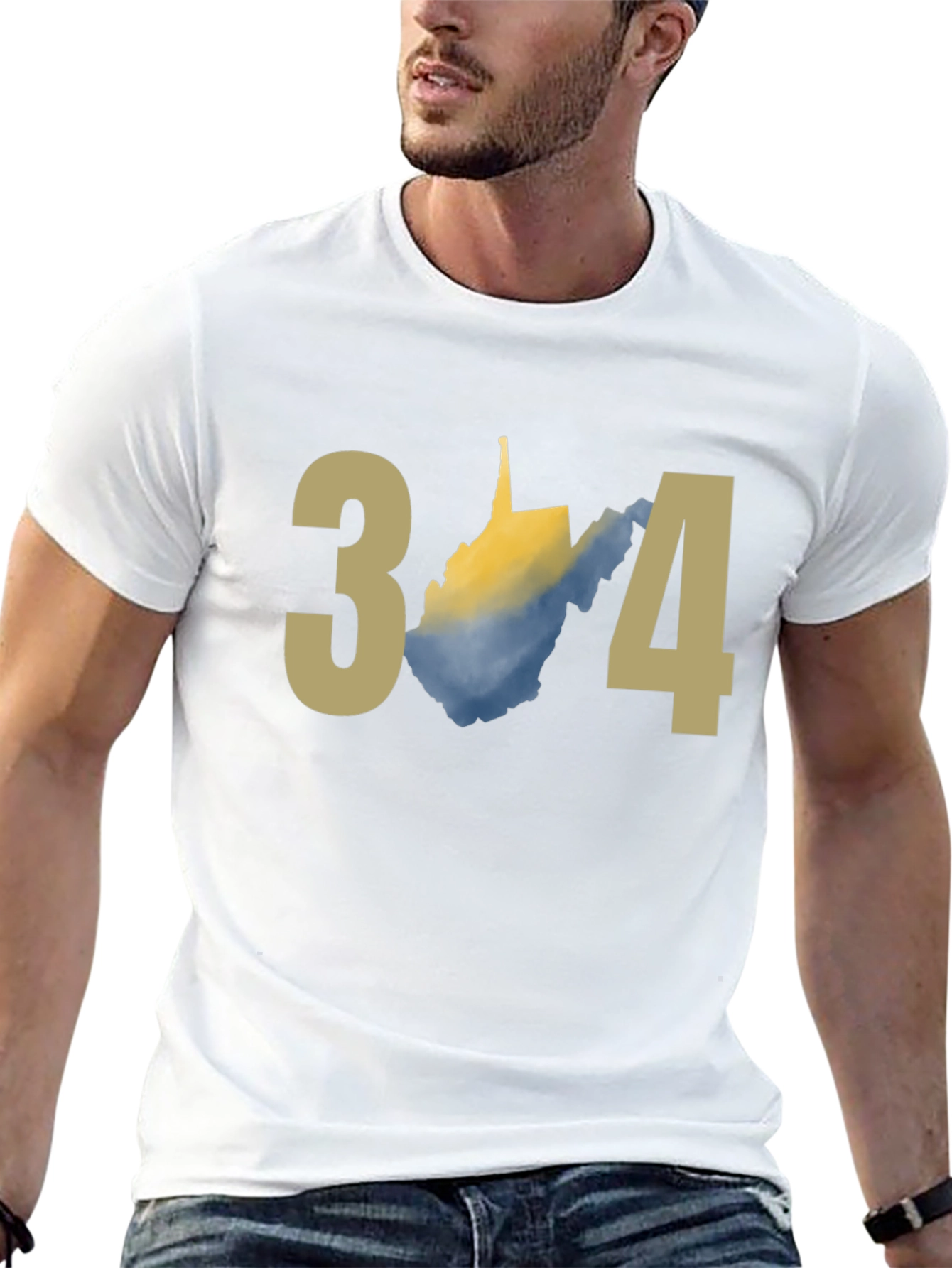 West Virginia Area Code T-Shirt