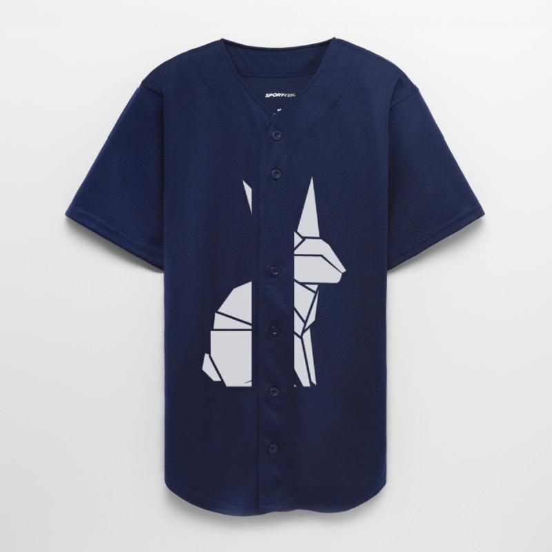 Origami Styled Rabbit Silhouette