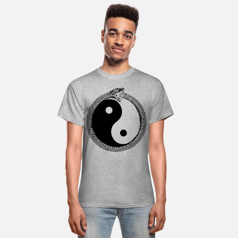 Ouroboros Yin Yang Balance Symbolic Design