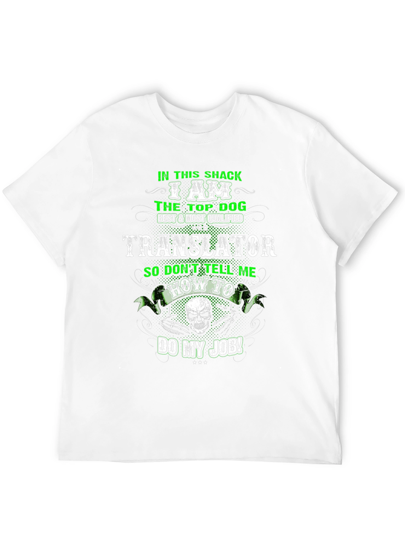 Translator Top Dog Graphic T-Shirt