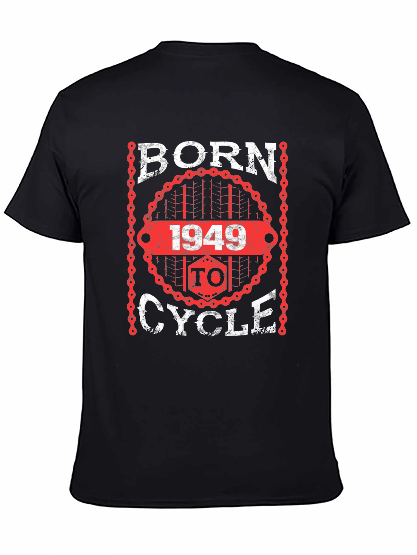 Born 1949 To Cycle Graphic T-Shirt