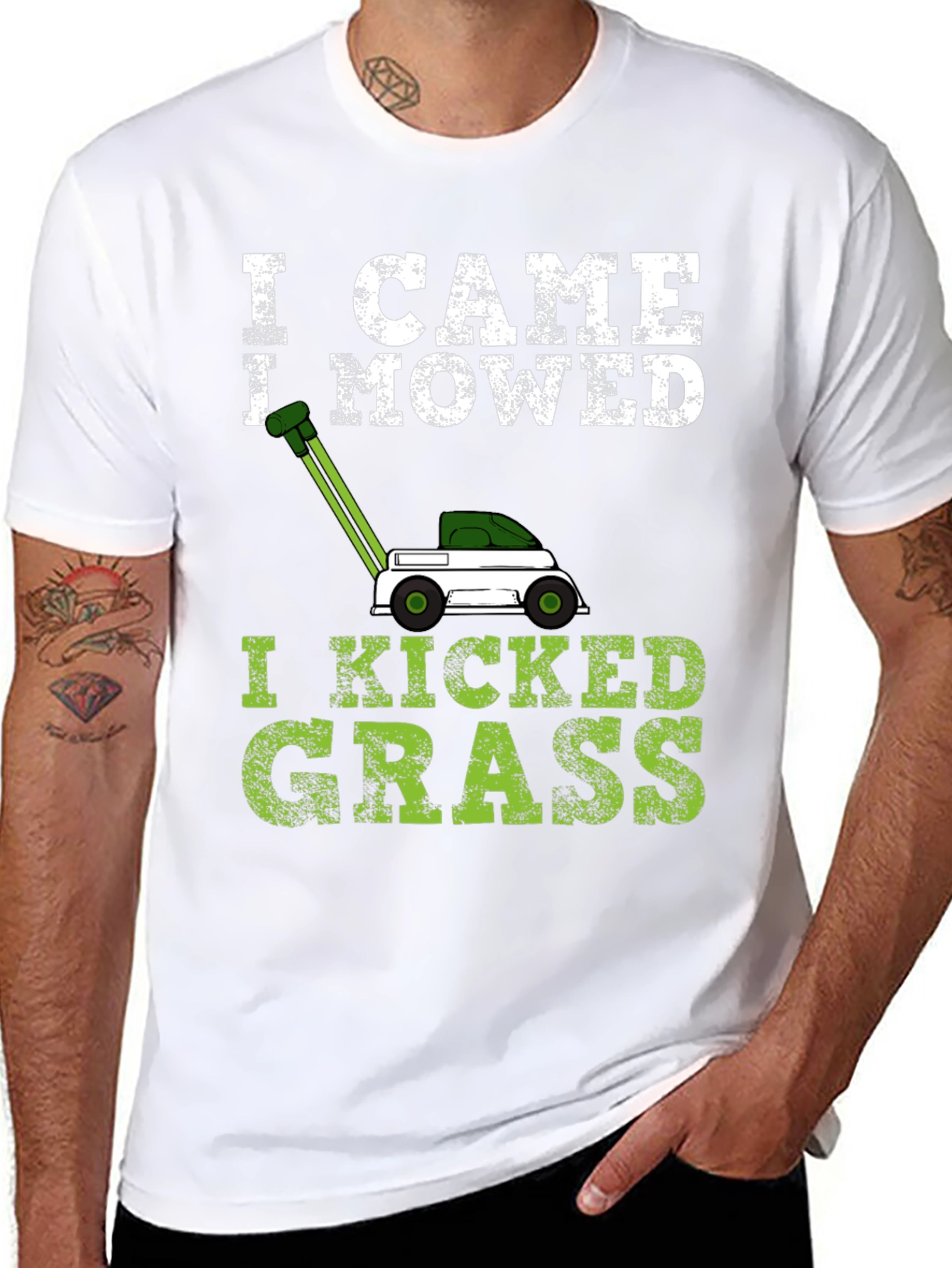 I Came I Mowed T-Shirt