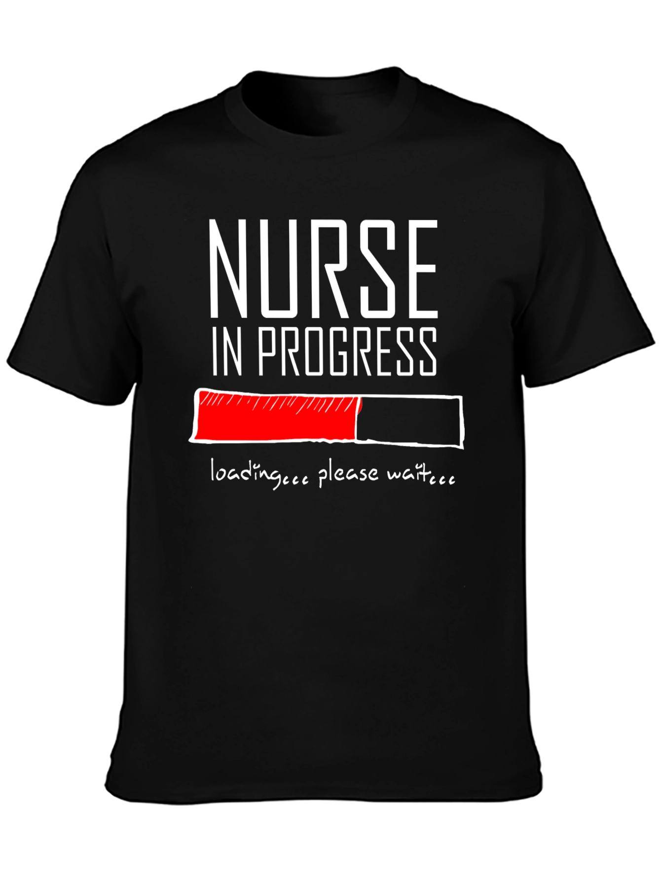 Nurse in Progress Graphic T-Shirt