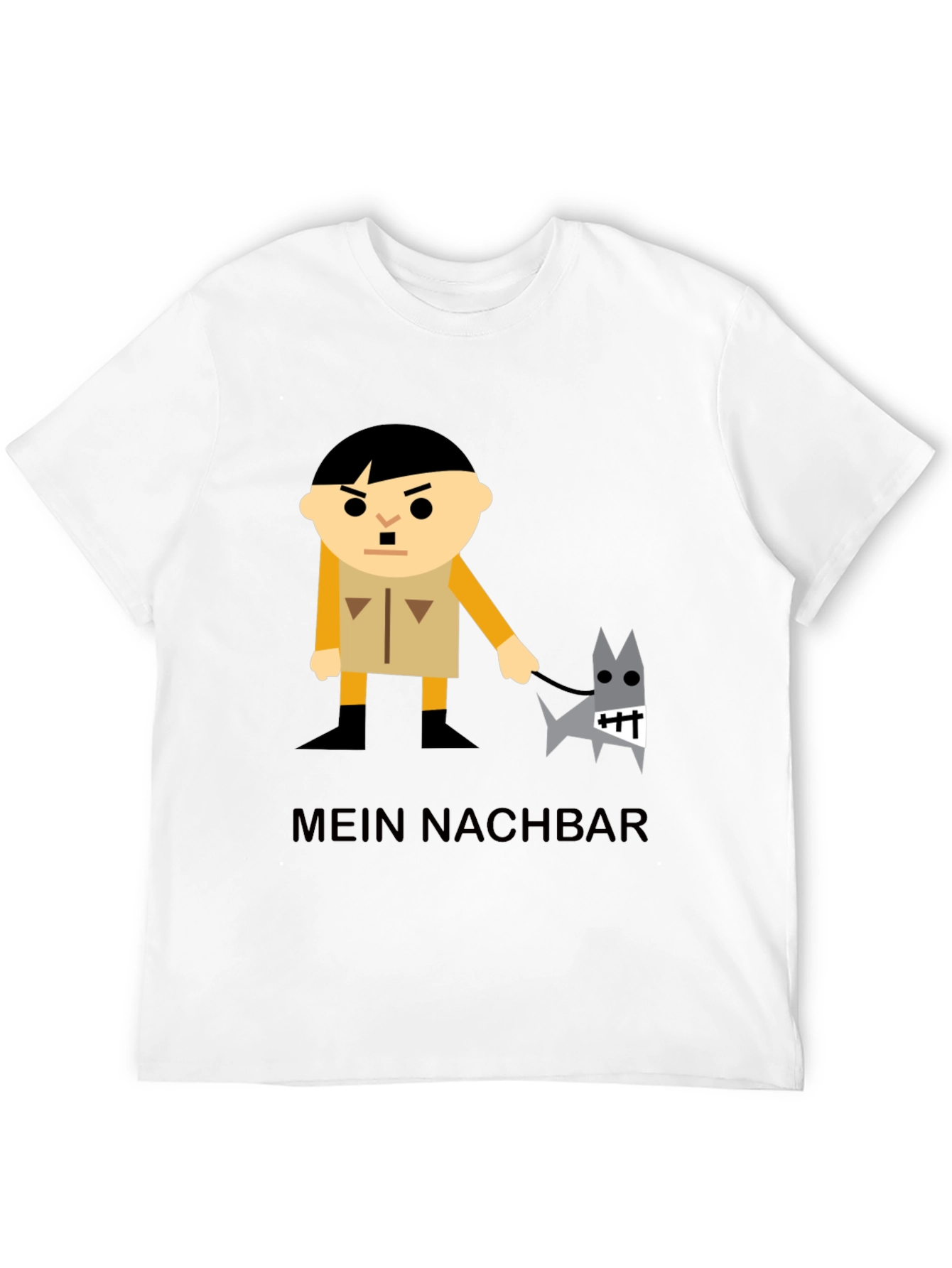 Mein Nachbar Graphic T-Shirt - Black
