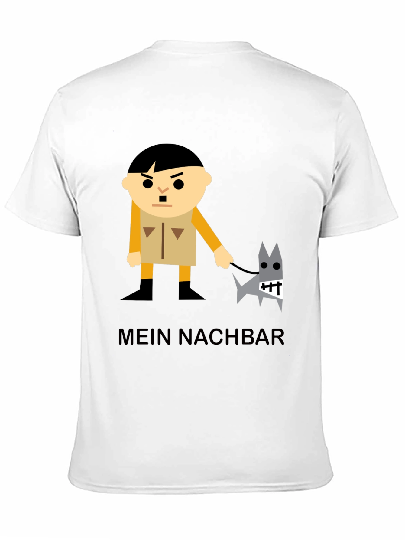 Mein Nachbar Graphic T-Shirt - Black