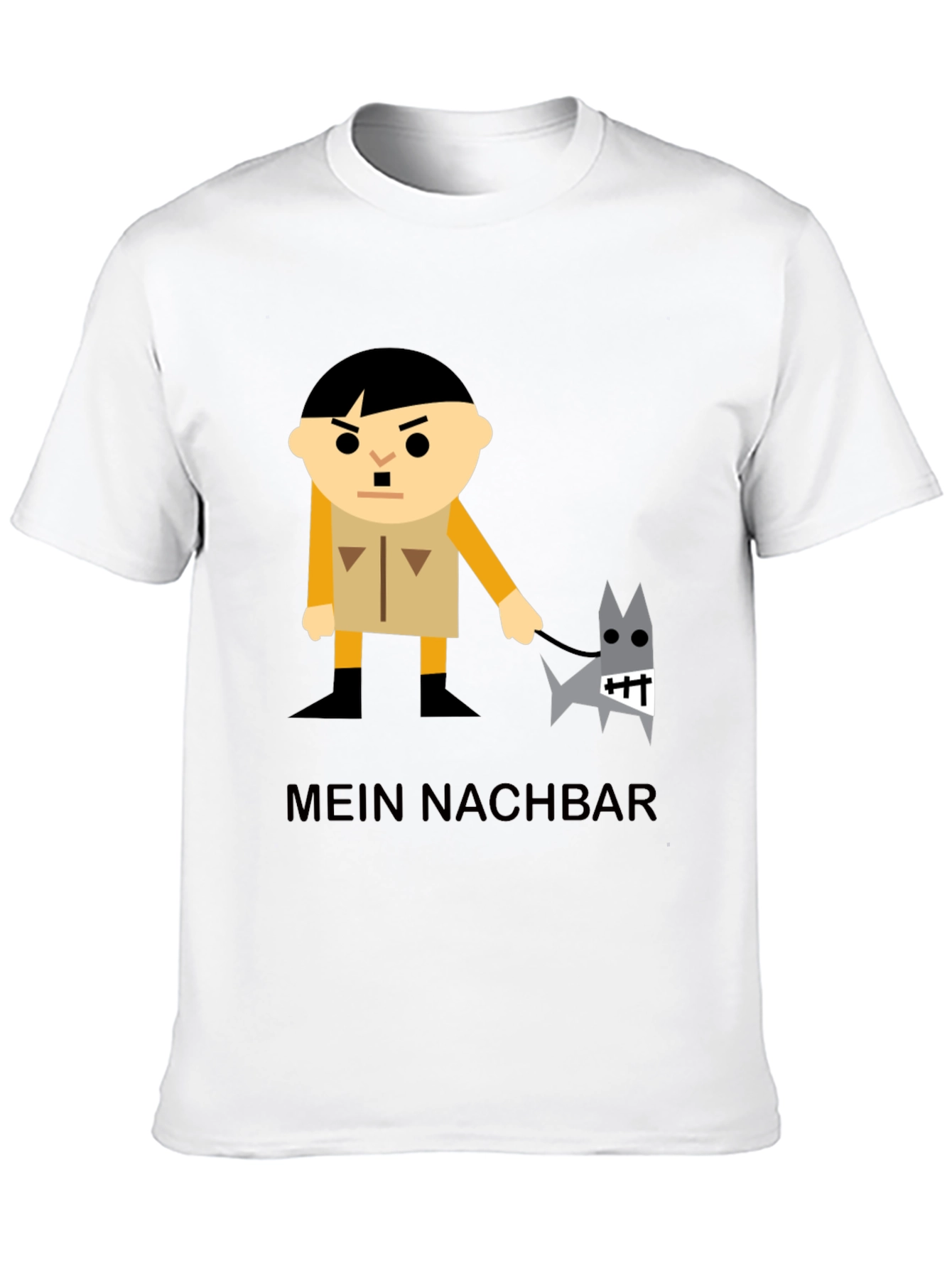 Mein Nachbar Graphic T-Shirt - Black
