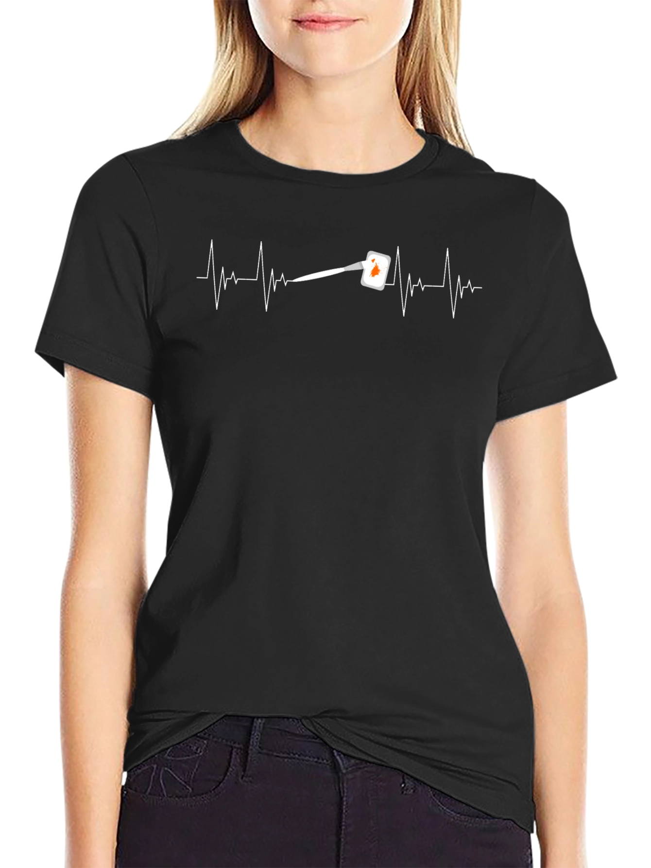 Ace of Spades Heartbeat T-Shirt