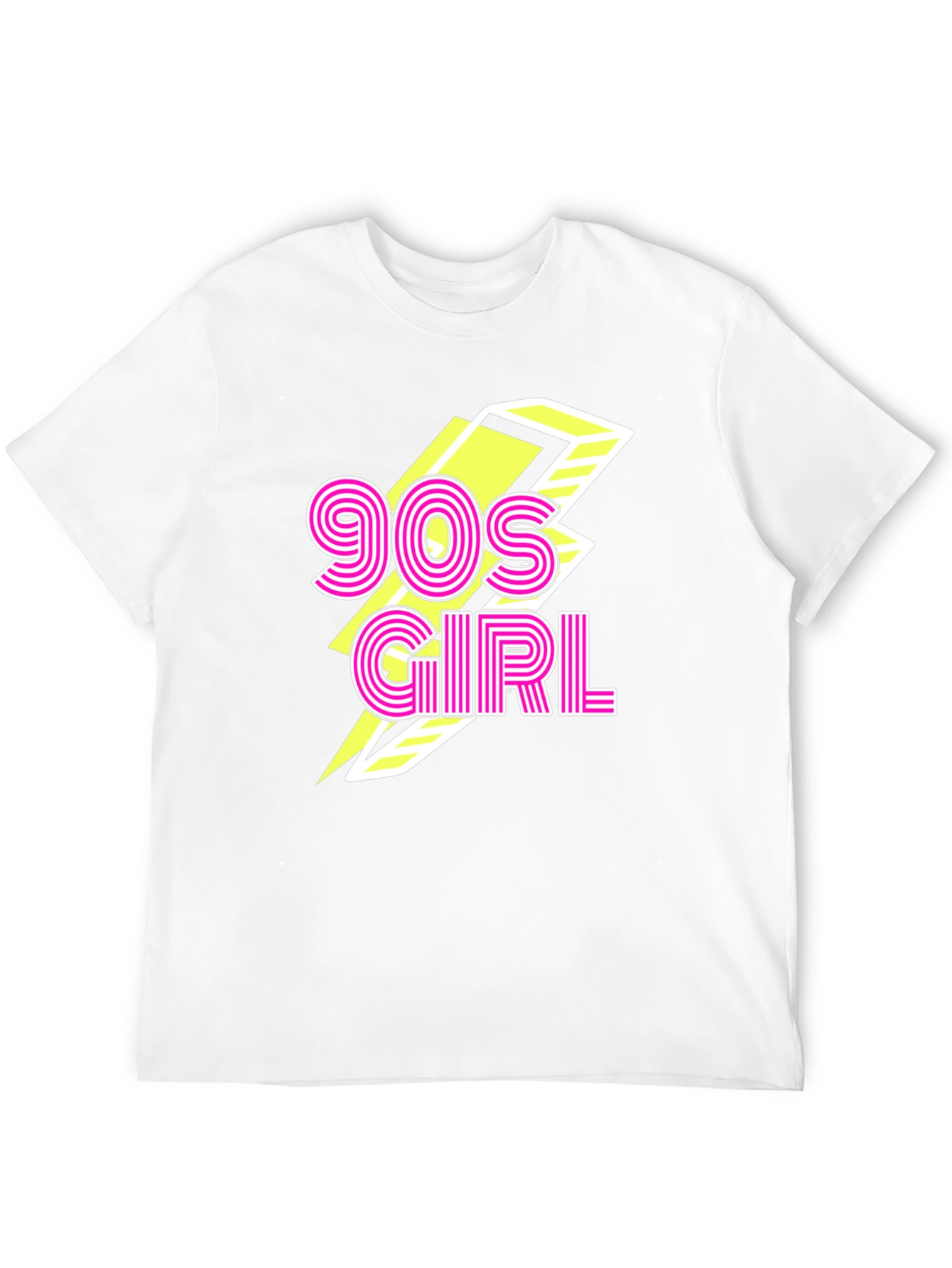 90s Girl Black Graphic Tee