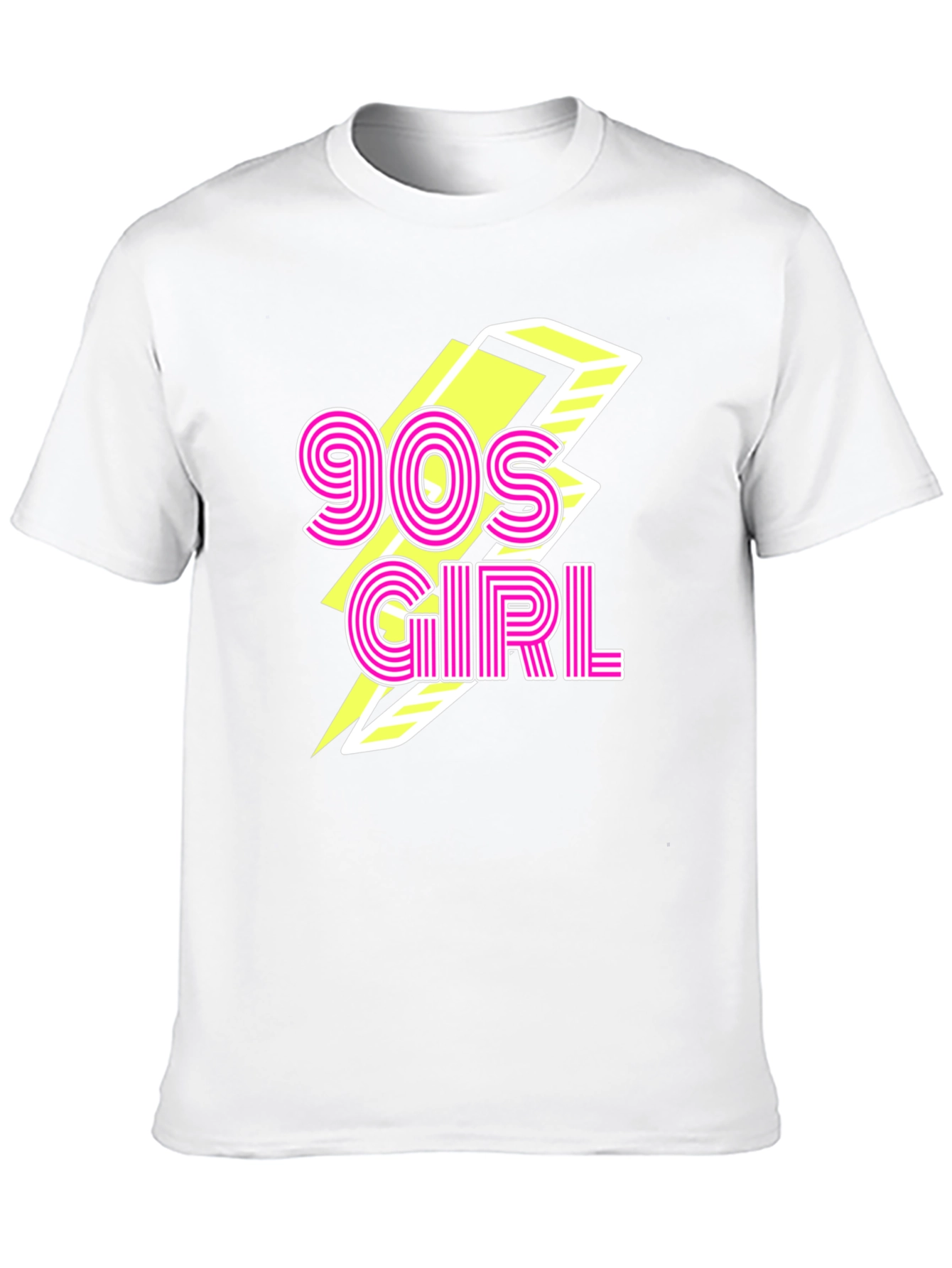 90s Girl Black Graphic Tee