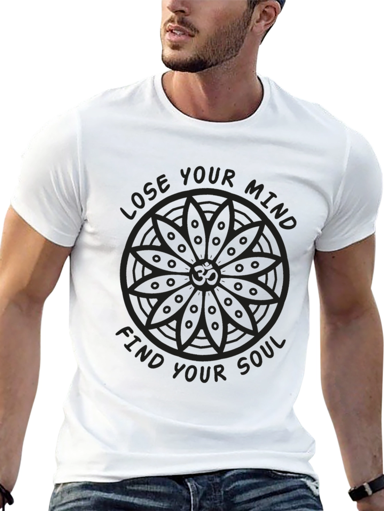 Lose Your Mind Find Your Soul Black T-Shirt