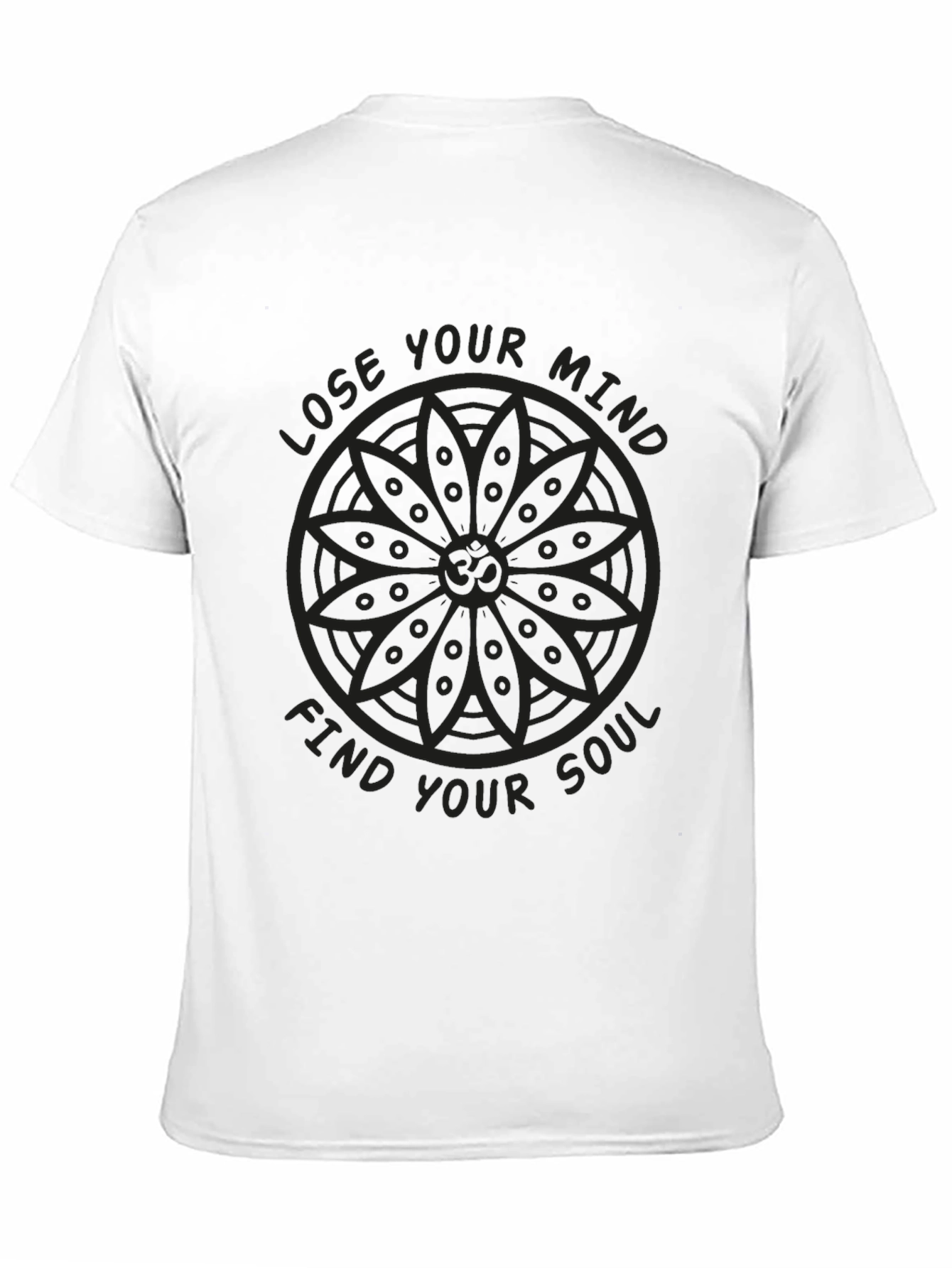 Lose Your Mind Find Your Soul Black T-Shirt